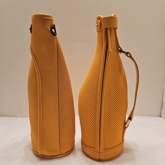 Veuve Clicquot Insulated Champagne Neoprene Jackets 750ml Orange Set of 2 - Picture 6 of 11